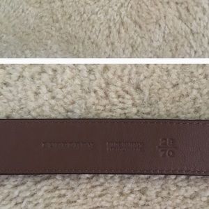 Burberry belt